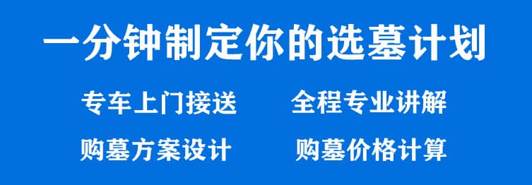 購墓指導(dǎo)、方案策劃